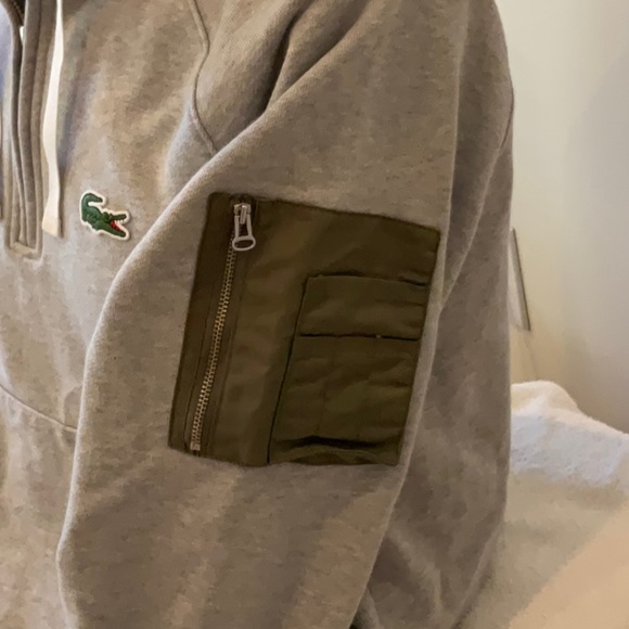 Lacoste Sweatshirt with Sleeve Detail - Picture 2 of 4